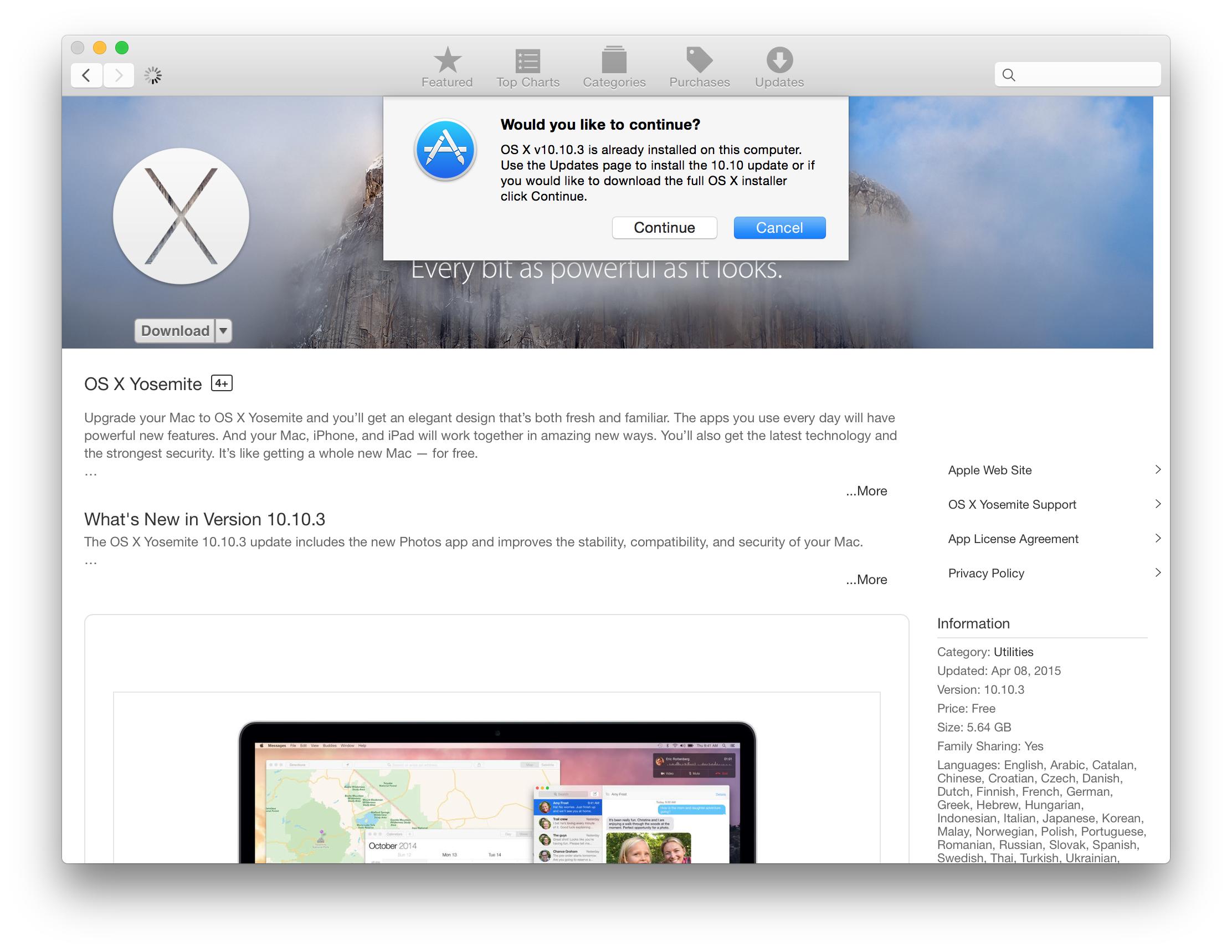 Os X Yosemite Download App Store